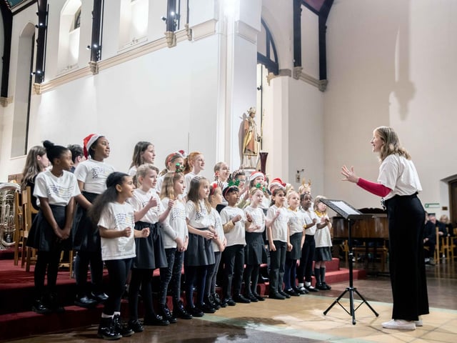 The service, hosted by Cynthia Spencer Hospice, took place on Tuesday (December 10), and encouraged people to remember loved ones this Christmas.
