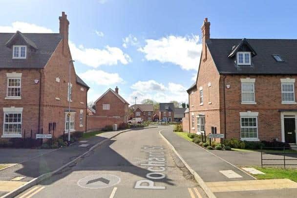 Police are investigating a burglary in Pochard Street, Rushden