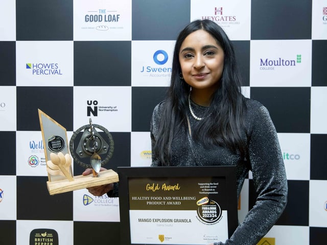 Salma Shah, founder of Salma Soulful, said: “I’m really shocked, really surprised, I wasn’t expecting it at all. There were some amazing chefs and producers in the category so I was just really happy to be here, with all these talented businesspeople. It feels nice to be recognised and it’s given me a confidence boost to push my product forward.” Mango Explosion Granola is both the customers’ and Salma’s favourite flavour. Though it was only on offer for a limited run, Salma may bring it back over the Christmas period following the award win.