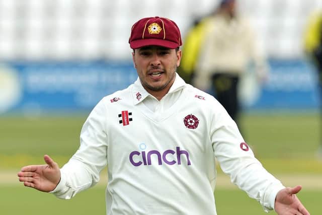 Northants skipper Ricardo Vasconcelos