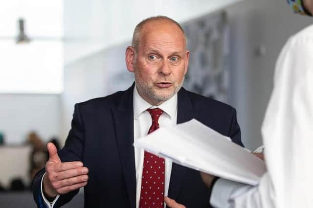 West Northamptonshire Council’s (WNC) leader Cllr Jonathan Nunn