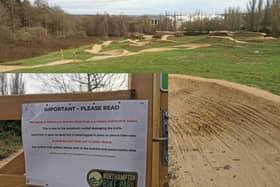 The all-weather Northampton Bike Park has been partially closed all year due to waterlogged tracks