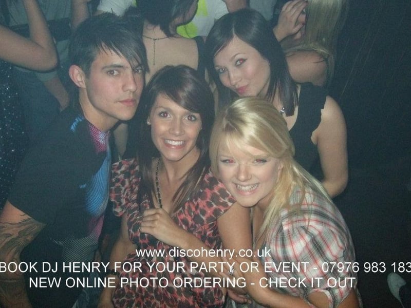 Nostalgic pictures from a night out on the town 15 years ago