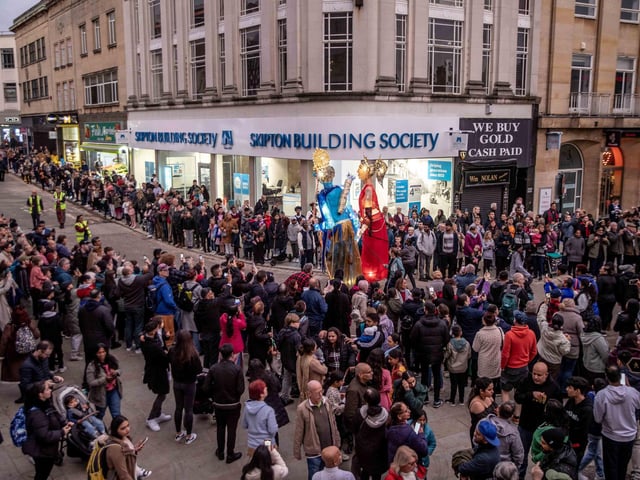 The parade and wider Diwali festival took place in Northampton town centre on Saturday October 26.