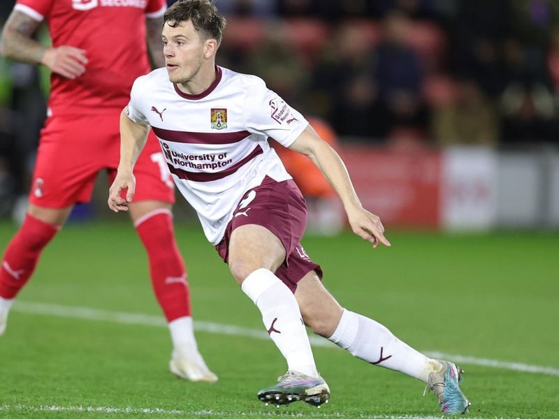 Was without a club for several months after his release from Sixfields, eventually joining Eastleigh on a short-term deal in October. Played 10 times in the National League before reuniting with Ainsworth at Shrewsbury, making 11 appearances, but will again be a free agent this summer