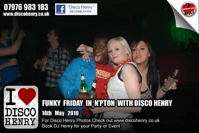 Nostalgic pictures from a night out in Northampton