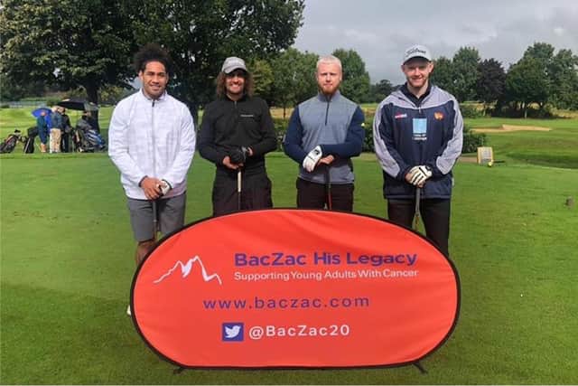 A previous BacZac golf day
