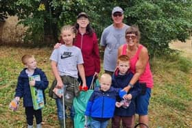 Sally Jordan has been the chairperson of the Ecton Brook Residents Group since 2017, which is also when she started regularly litter picking the area.