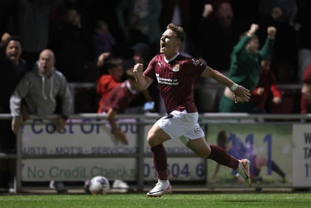 Sam Hoskins has already scored three goals in League One this season