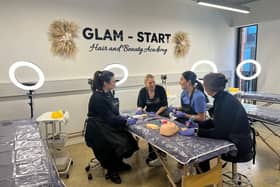 Glam-Start Hair and Beauty Academy, based in Vulcan Works, will not only provide hands-on hair and beauty courses but a business package that teaches people how to become self-employed and sustain custom.