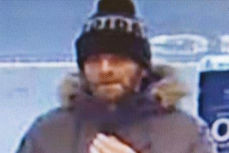 Police would like to speak to this man regarding an attempted theft.
