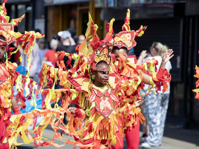 An explosion of joyous colour took over Northampton during the carnival on Saturday June 14.