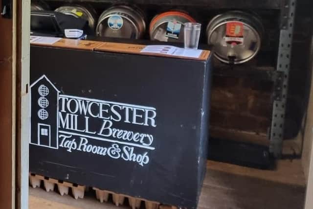 The venue is an award-winning craft brewery, tap room and bottle shop based in an old mill in Towcester.