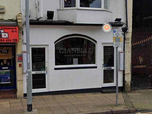 Gianbiaz at 256 Wellingborough Road, Northampton, Nn1 4ej; rated on May 17