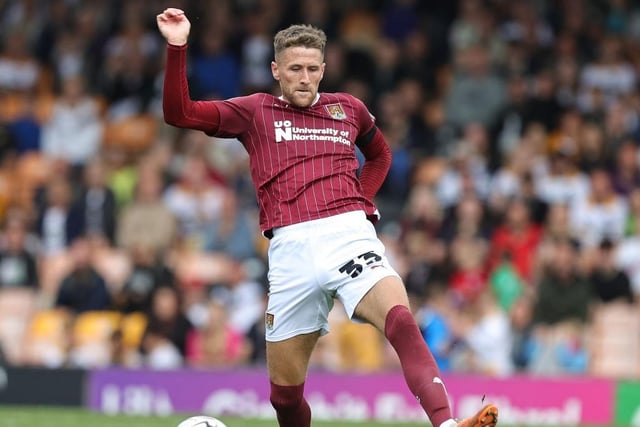 On a day where the Cobblers were not seen anywhere near enough as an attacking force, Brough was arguably the biggest threat, breaking down the left. Set up Town's two best chances in the second half - including the big one for Hoskins at 0-0 ... 7