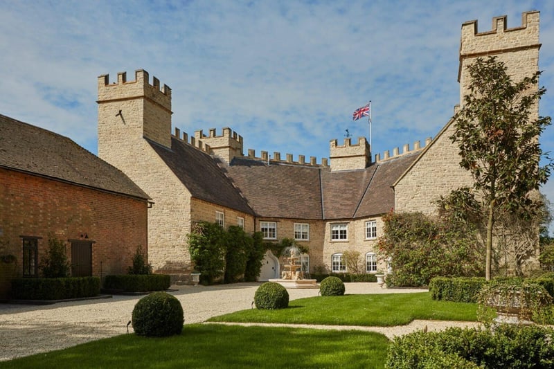 Stowe Castle, a unique eighteenth century farmhouse, disguised as a medieval-style castle, has been brought to the market by Savills