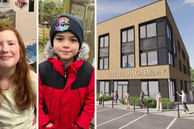 Amelie, nine, and Isaac, nine, are both currently not in school as a result of complex educational needs. (Credit: Victoria McConachie / Kelly Thompson / WNC)