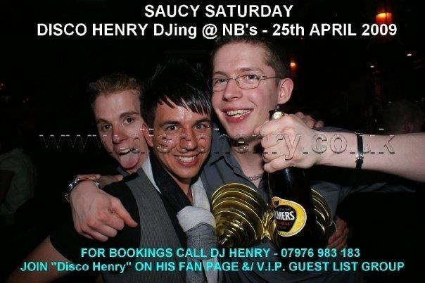 Nostalgic pictures from a 'saucy Saturday' night out at NB's 14 years ago