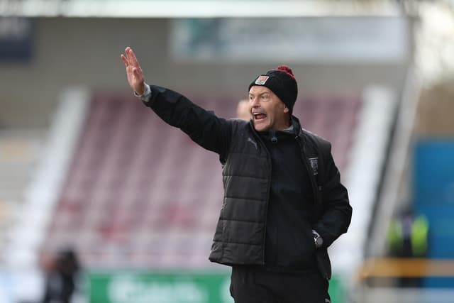 Colin Calderwood provides managerial update after Burton defeat