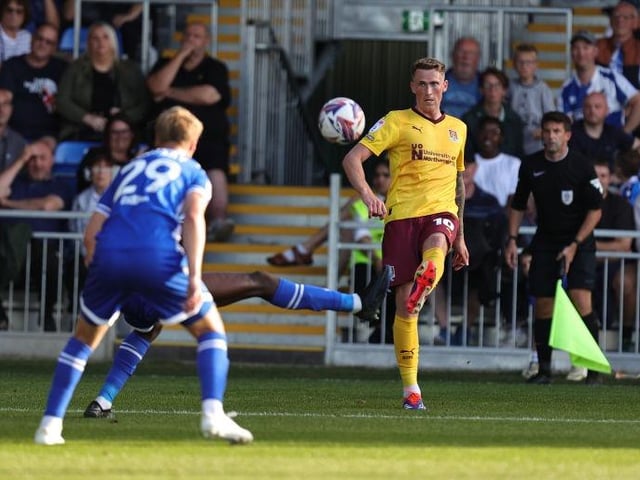 There were openings for Town, particularly in the first half, but it was one of those games where the final pass, cross or shot was missing. His set-pieces were well dealt with by Rovers... 6