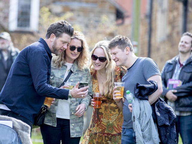 The Happy Hood Festival took place in Delapre Abbey’s walled garden on Saturday, April 15 to mark five years of the Northampton community magazine.