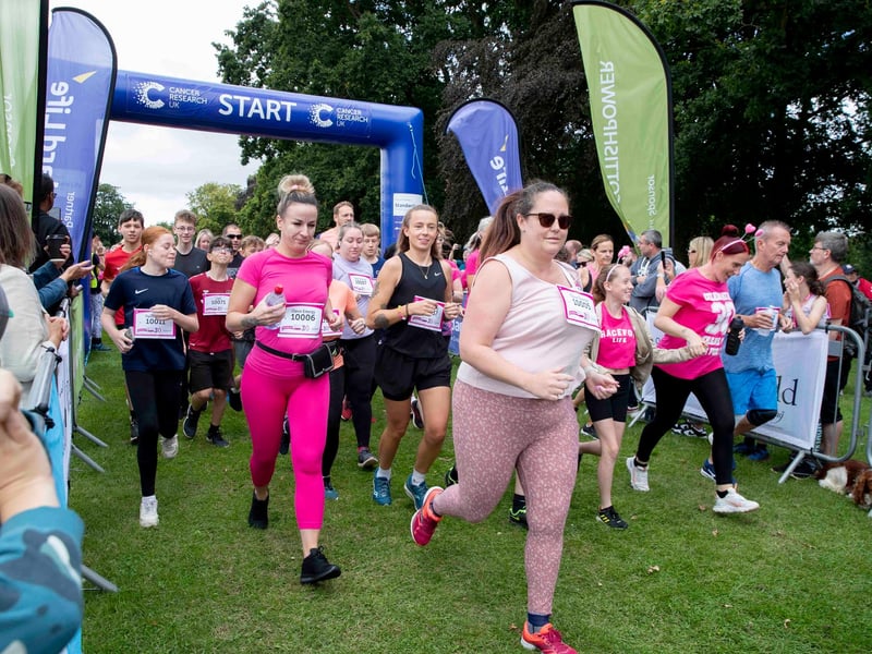 The 3k, 5k and 10k events took place in Abington Park on Sunday July 30, 2023.