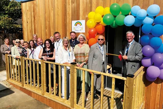 Celebrating the opening of The Ark