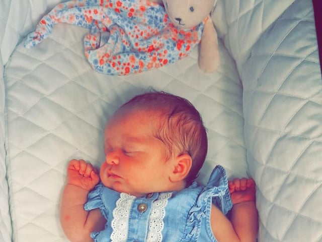 Tillie Rose Margaret born at 12.47pm on September 5 at Northampton General Hospital, weighing 6lbs 11oz.