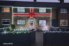 Best Christmas decorated homes in Northampton