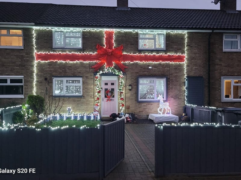 Best Christmas decorated homes in Northampton