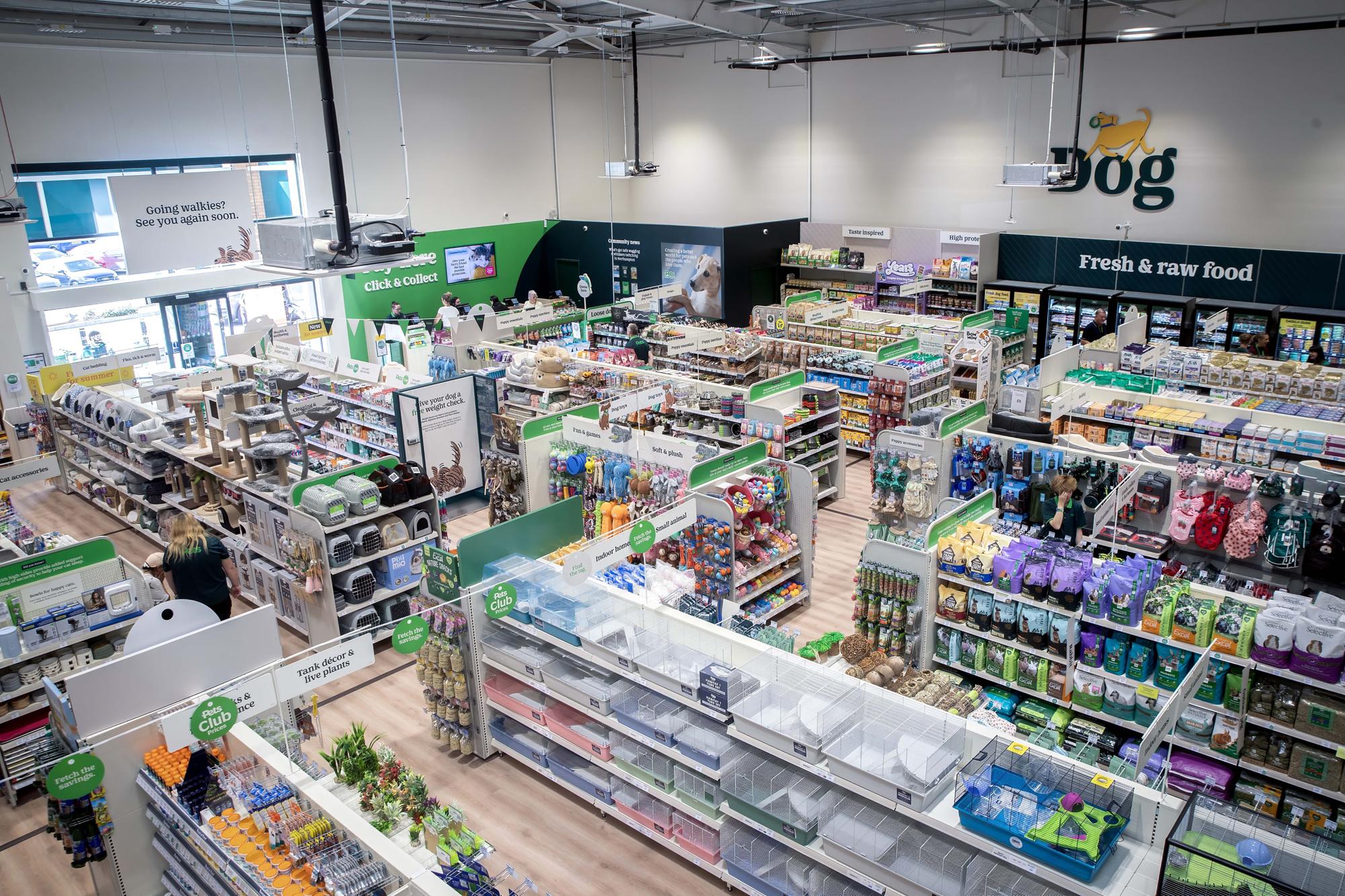Look around brand new 'bigger and better' Pets at Home store on Northampton retail park