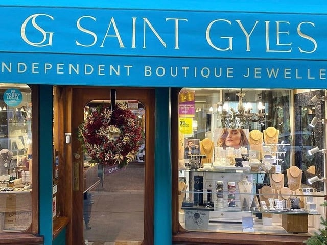 This award-winning independent boutique jewellers has been open for more than four decades in the town centre, in the same location in St Giles’ Street. The same family has served the community since 1982, creating a positive reputation for themselves. As a boutique jeweller, the team prides itself on sourcing quality – often unique – items that keep customers coming back for more. Location: 17 St Giles’ Street.