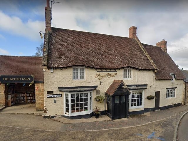 In Chapel Lane, Blisworth.