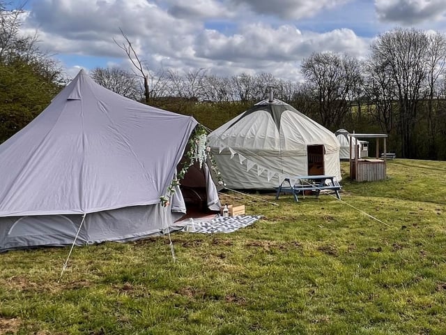 You can find Country Bumpkin Yurts in Great Oxendon, a few miles south of Market Harborough. The venue prides itself on combining eco-friendly alternatives with rustic luxury, as well as the walking and cycling routes close by to the yurt camping retreat.