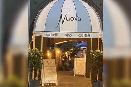 Despite the repercussions some businesses in the town centre are seeing from decreased footfall, Nuovo Restaurant has not been affected as it is a destination venue.