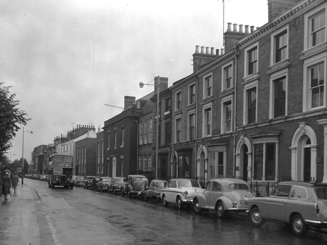 Parking problems in Northampton, October 5, 1960