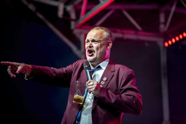 The cinch Stadium played host to the pub landlord as well as Milton Jones,  Laura Smyth and  Lou Conran on Friday June 9.