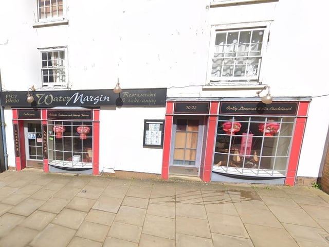 The Chinese restaurant in High Street, Daventry was given three stars when it was inspected on November 6.
