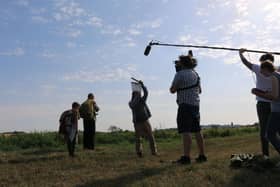 Film making can be simple. You need a camera, sound recorder, actors and a story.