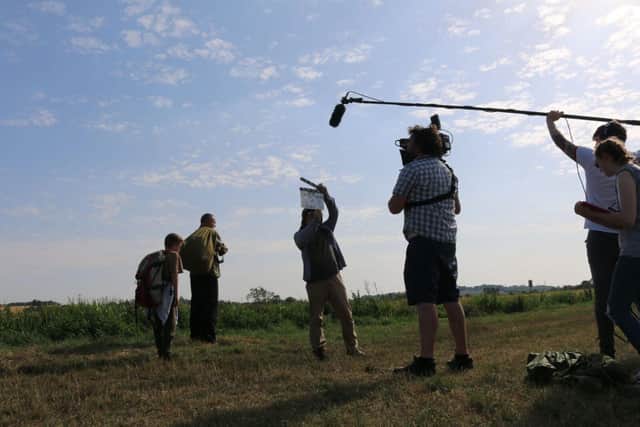 Film making can be simple. You need a camera, sound recorder, actors and a story.