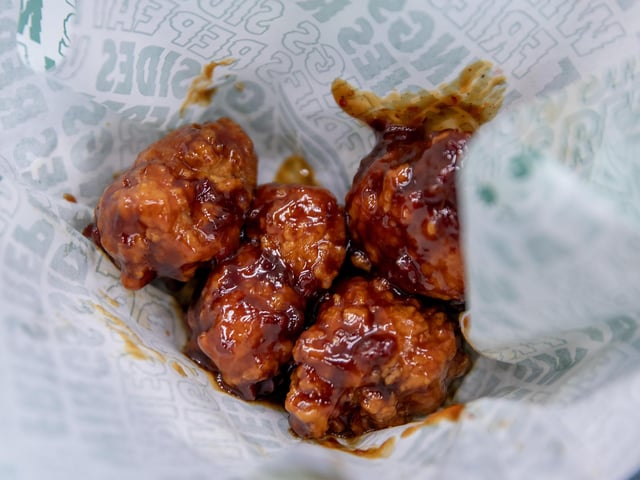 The American fast-food chain opened on the corner of the Drapery on Monday (November 24)