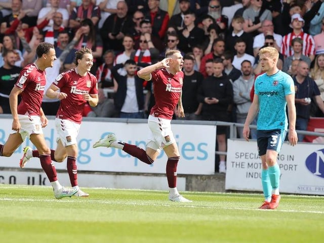 Another moment of individual brilliance had Cobblers on course for victory. Sensational play to break the deadlock and he was excellent throughout the first-half before fading a little in the second. Now nine goals and 12 assists this season, an impressive return... 8