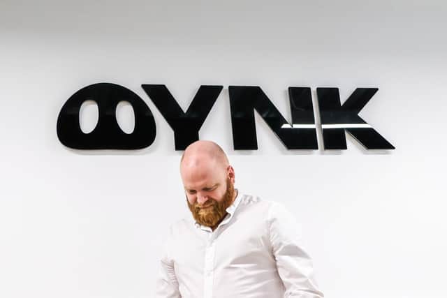 Ashley John's company Oynk, has set up base at Vulcan Works.