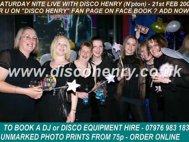 Nostalgic pictures from a night out at Reflex Bar in February 2009