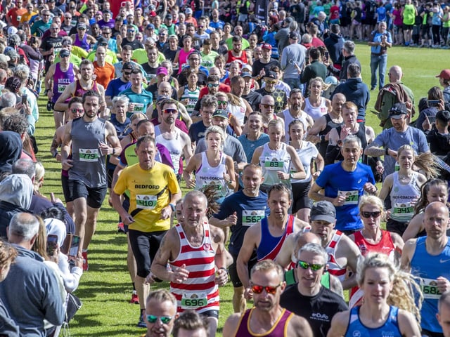 Runners taking part in the 2022 event.