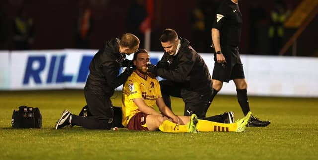 Tom Eaves is among the army of Cobblers' injured players