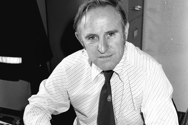 September 1980 - pictured is Boyd Headlong, senior administrative officer