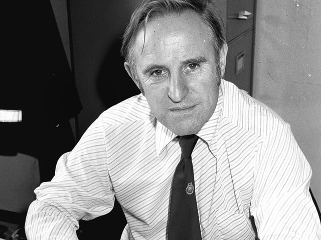 September 1980 - pictured is Boyd Headlong, senior administrative officer