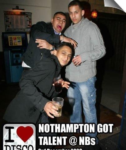 Nostalgic pictures from a night out at NB's in December 2009