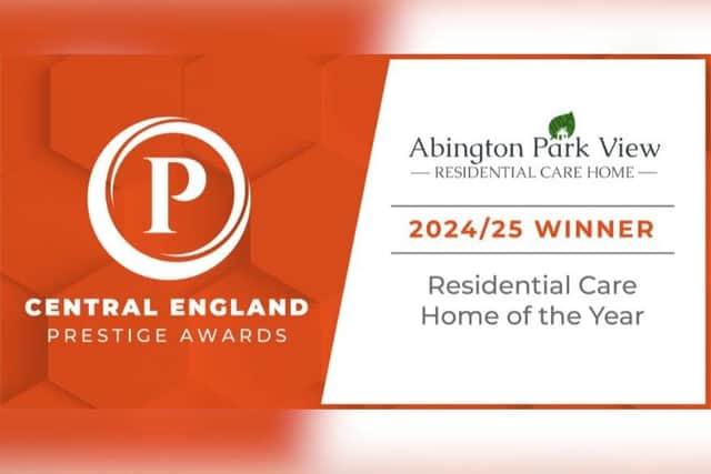 Abington Park View has been named the 2024/25 residential care home of the year by the Central England Prestige Awards.